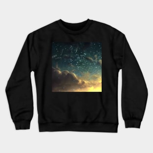 Starry Nightscape Crewneck Sweatshirt